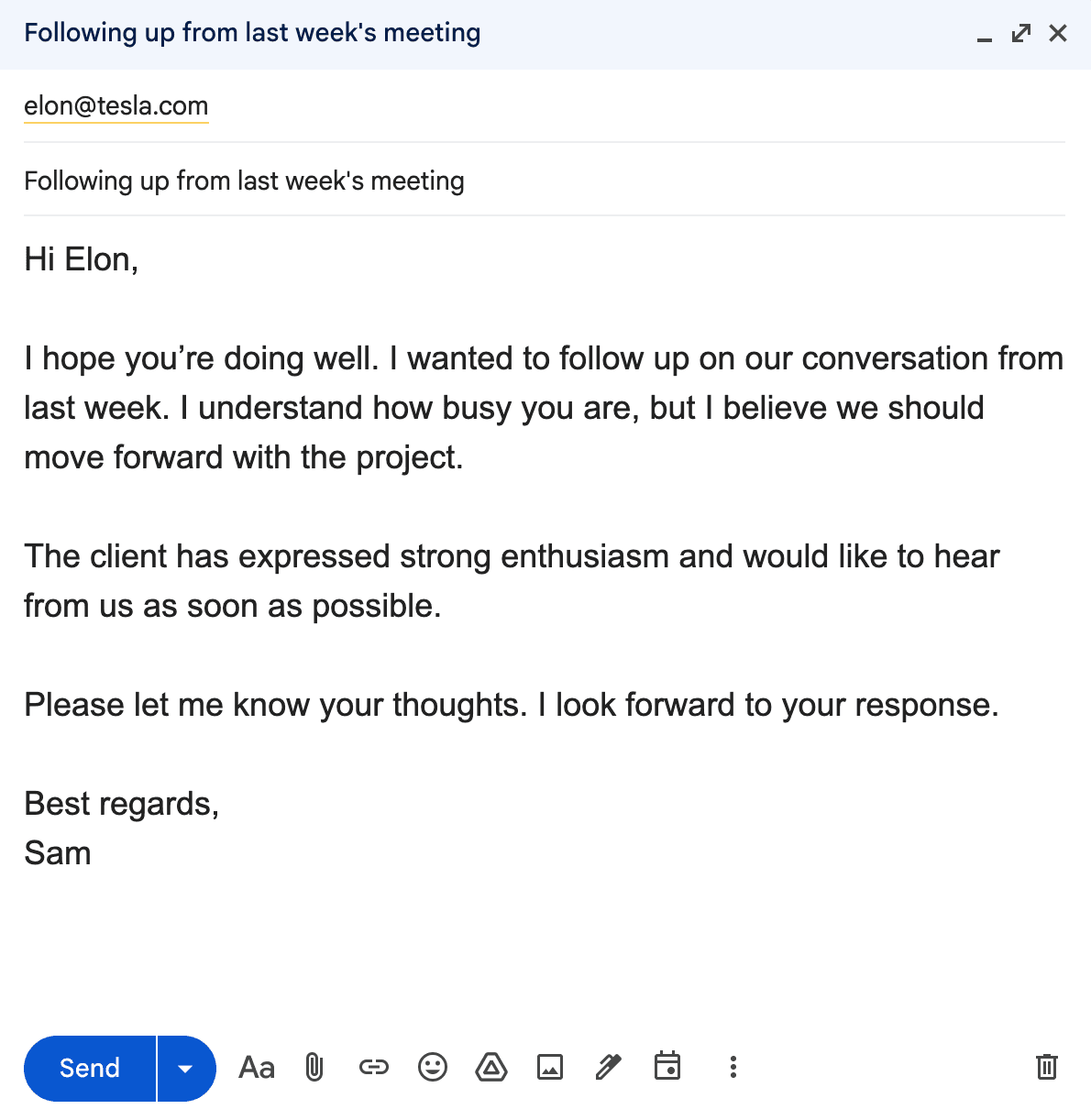 Text transforms instantly with corrections applied